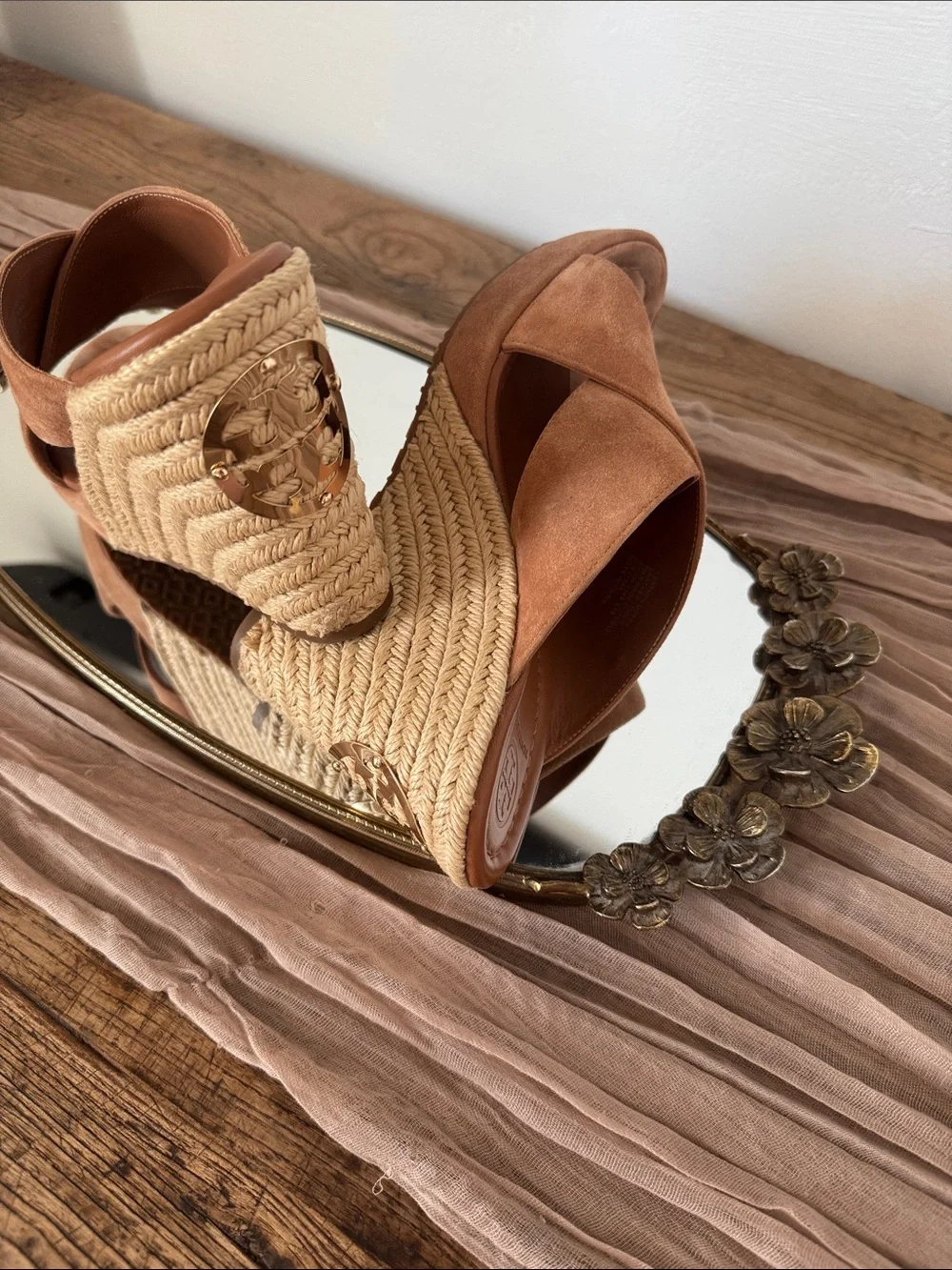 Tory Burch comfortable tan